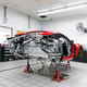 Illustration for article titled A Look Inside the Ferrari 458 Workshop of Risi Competizione